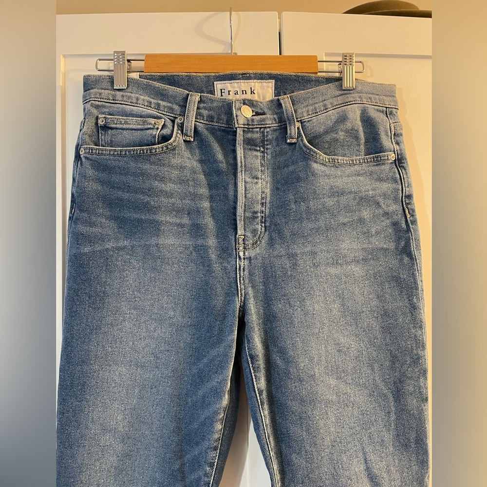 FRANK & EILEEN cork everyday jean in everyday blue- 31 - Picture 6 of 11